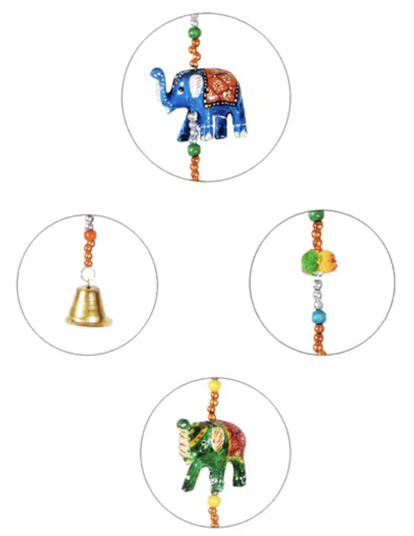 Pack of 5 Wind Chimes