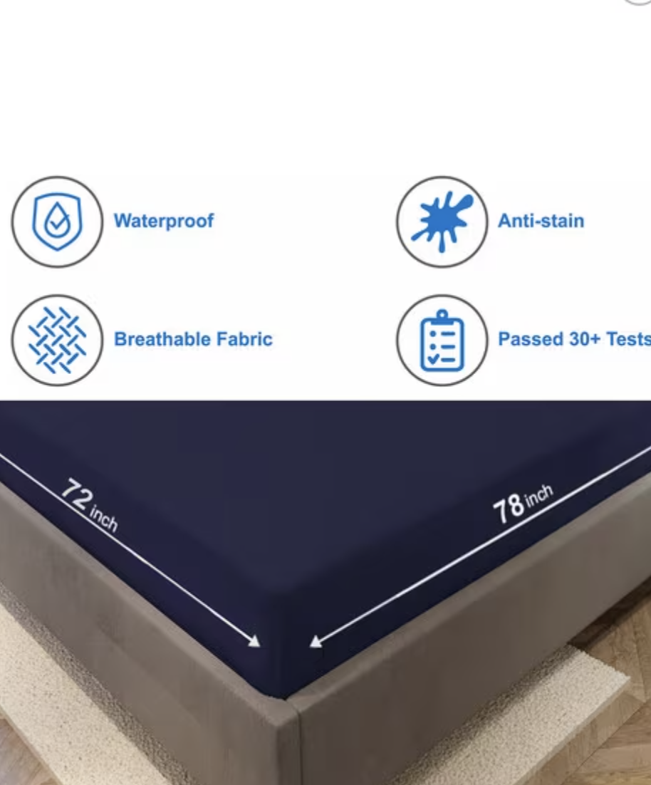 King size waterproof Mattress Protector