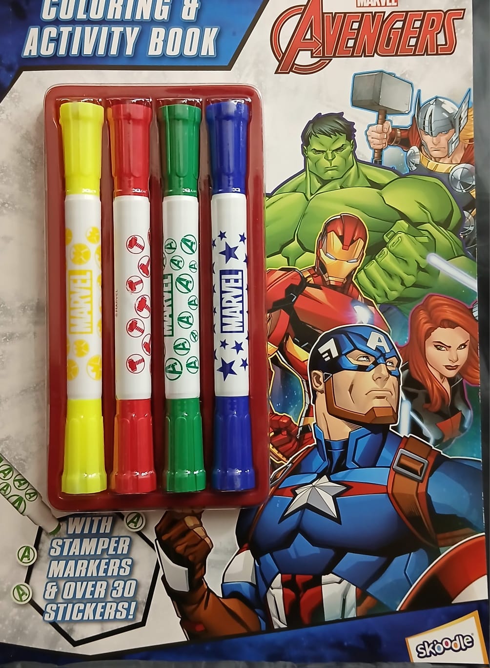 Coloring Book - Avengers  