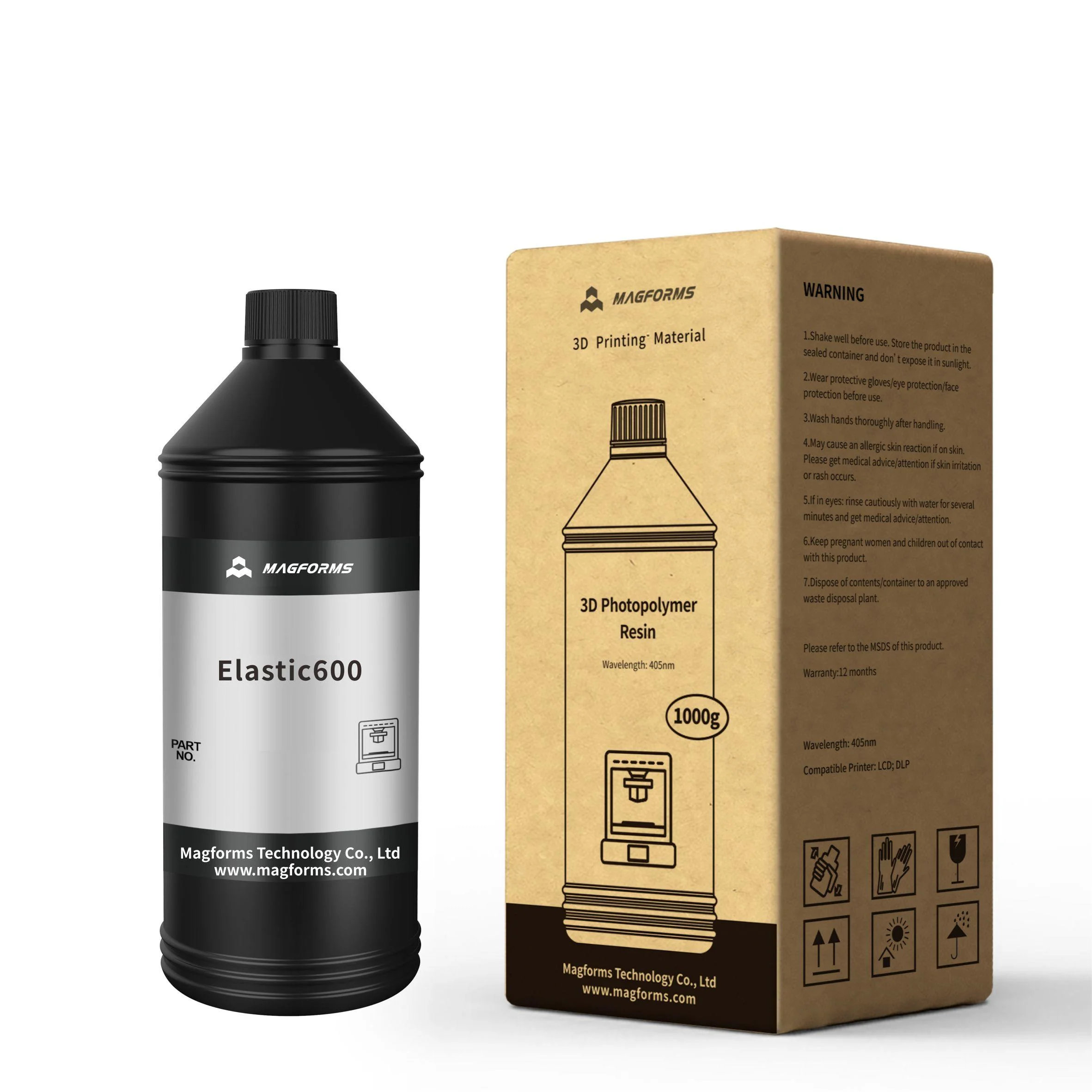 Elastic 600 Rubber Like - 500G