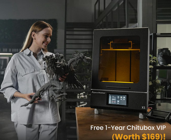 Apex-maker Industrial 3D Printer - High Speed with 16Inch 8K LCD