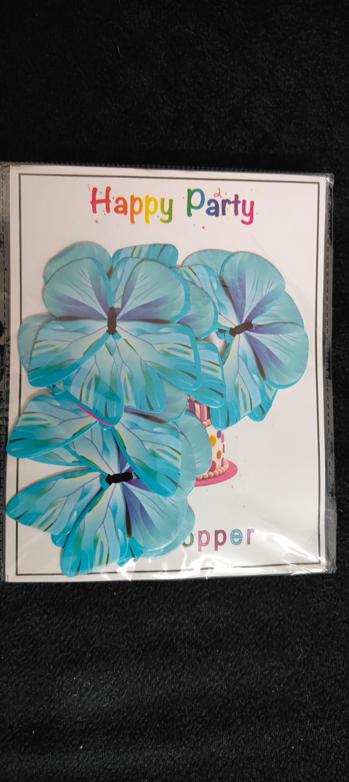 Lets party butterfly - Single pcs pkt