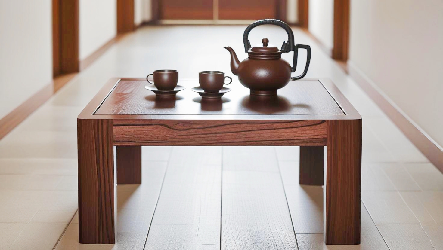 Premium Wooden Tea & Coffee Table – Elegant & Durable